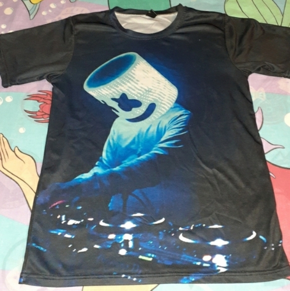 Marshmello 3D Jersey Shirt Tee - Picture 1 of 5